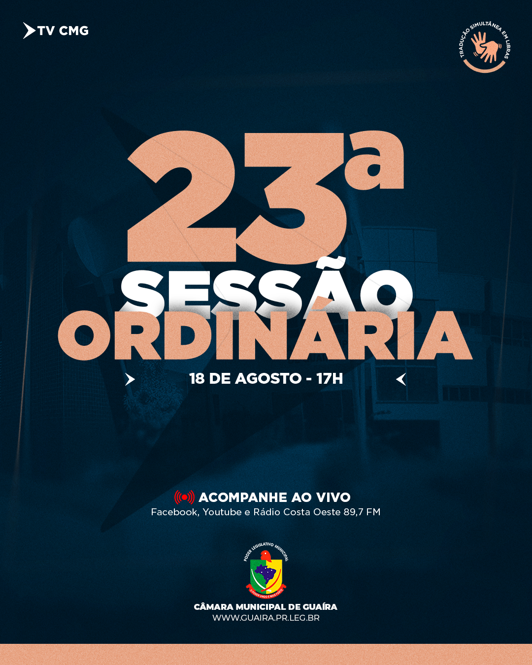 Post da Câmara Municipal de Guaíra — 2025